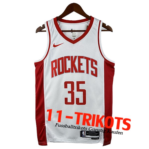 Houston Rockets Trikot (DURANT #35) 2025/26 Weiß/Rot -02