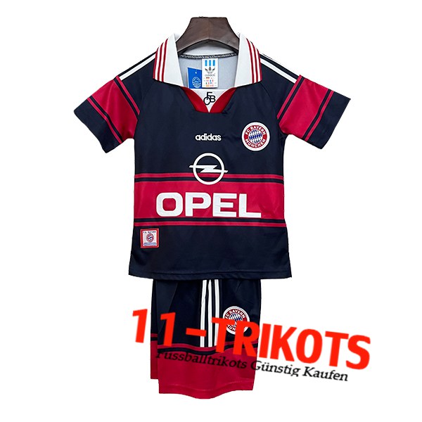 Bayern Munchen Retro Kinder Heimtrikot 1997/1999