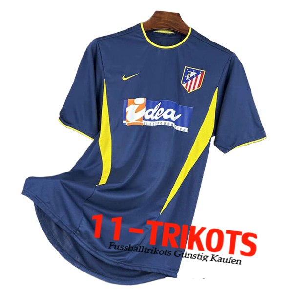 Atletico Madrid Retro Auswärtstrikot 2002/2003