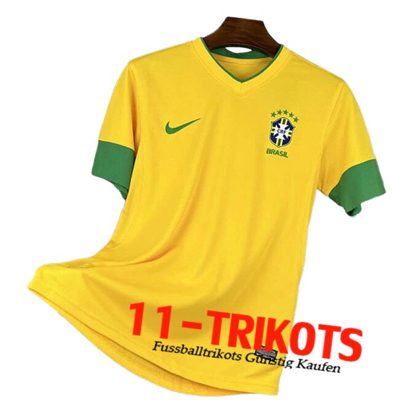 Brasilien Retro Kinder Heimtrikot 2012/2013