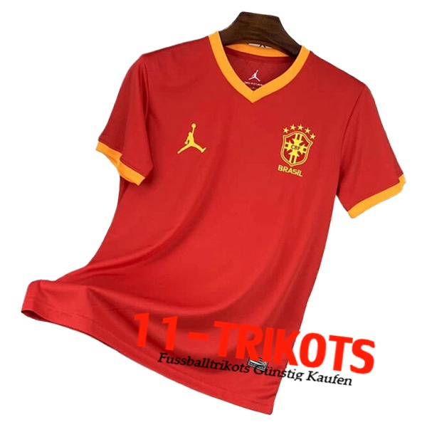 Brasilien Jordan Fussball Trikots Special Edition Rot 2025/2026