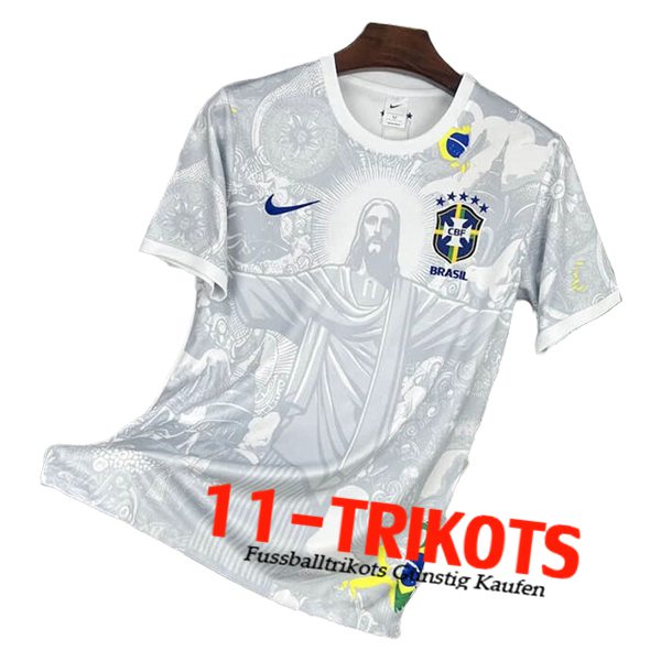 Brasilien Fussball Trikots Special Edition Weiß 2025/2026