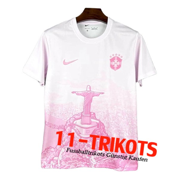 Brasilien Fussball Trikots Special Edition Rosa 2025/2026