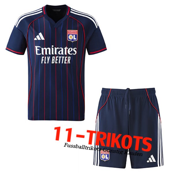 lyon Auswärtstrikot + Shorts 2025/2026