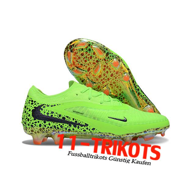 Nike Fussballschuhe Phantom GX III Elite FG Grün/Schwarz -02