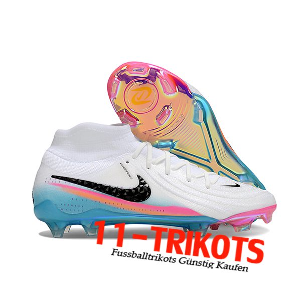 Nike Fussballschuhe Phantom Luna Elite NU FG Phantom Luna Elite NU FG Weiß/Schwarz/Rosa/Blau