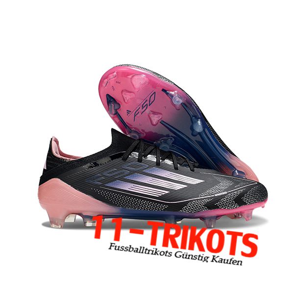Adidas Fussballschuhe F50 Elite FG Schwarz/lila/Rosa