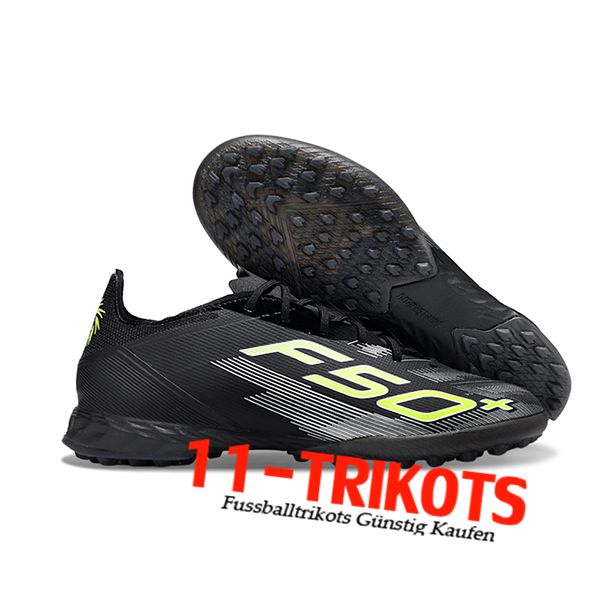 Adidas Fussballschuhe F50 PRO TF Schwarz/Grün