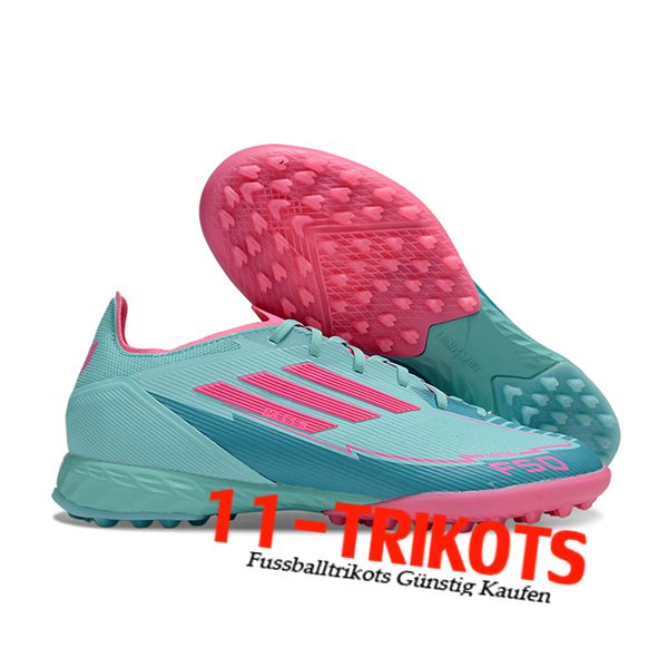 Adidas Fussballschuhe F50 PRO TF Grün/Rosa
