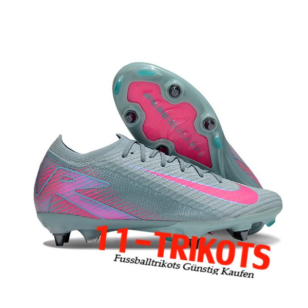 Nike Fussballschuhe AIR ZOOM MERCURIAL VAPOR XVI ELITE SG-PRO Grün/Rosa