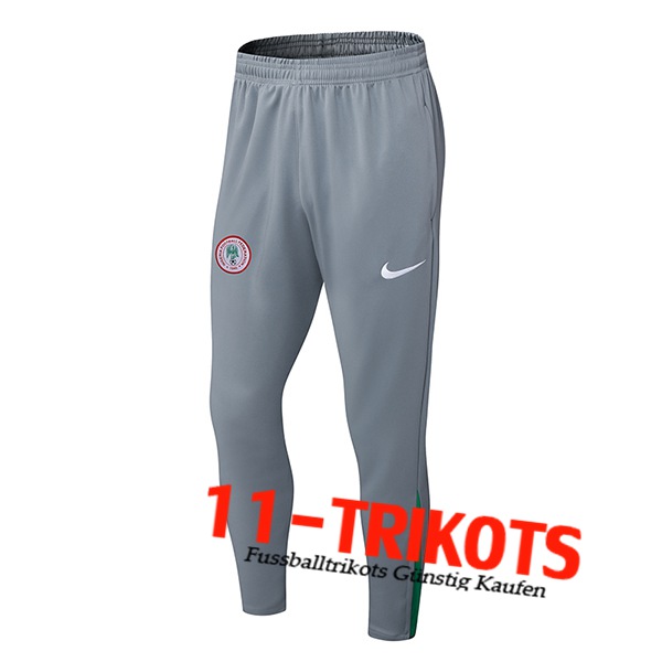 Nigeria Trainingshose Grau/Grün 2025/2026