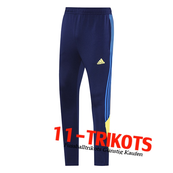 Boca Juniors Trainingshose Blau/Gelb 2025/2026 -02