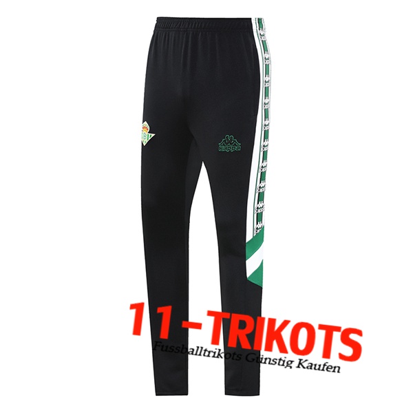 Real Betis Trainingshose Schwarz/Weiß/Grün 2025/2026