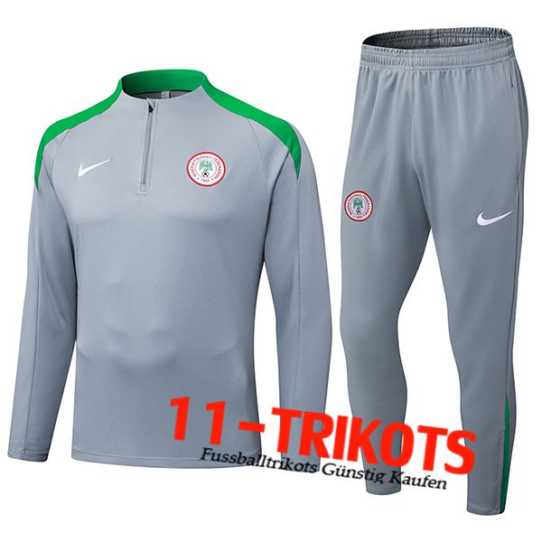 Nigeria Trainingsanzug Grau/Grün 2025/2026