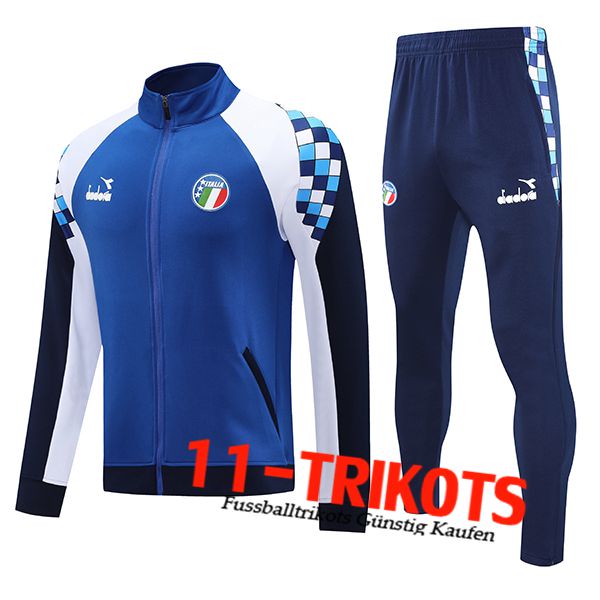 Italien Trainingsjacke Blau/Weiß 2025/2026