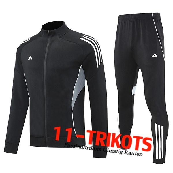 Adidas Trainingsjacke Schwarz/Grau/Weiß 2025/2026
