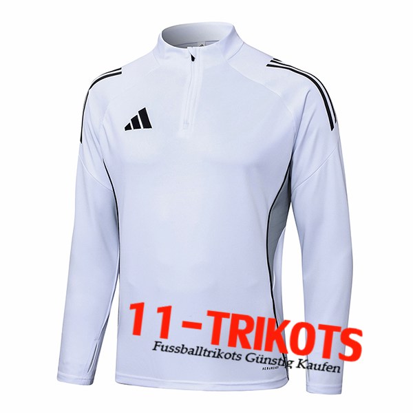 Adidas Training Sweatshirt Weiß/Schwarz/Grau 2025/2026