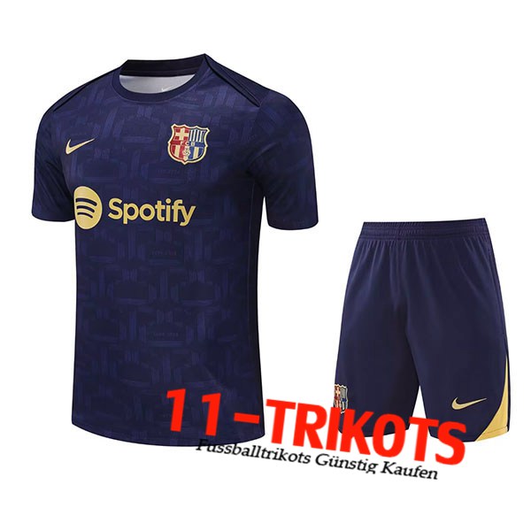 FC Barcelona Trainingstrikot Kinder Königsblau 2025/2026