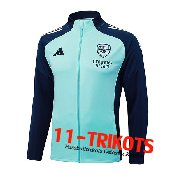 Arsenal Trainingsjacke Grün/Blau 2025/2026