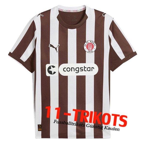 Neues St Pauli Heimtrikot 2025/2026