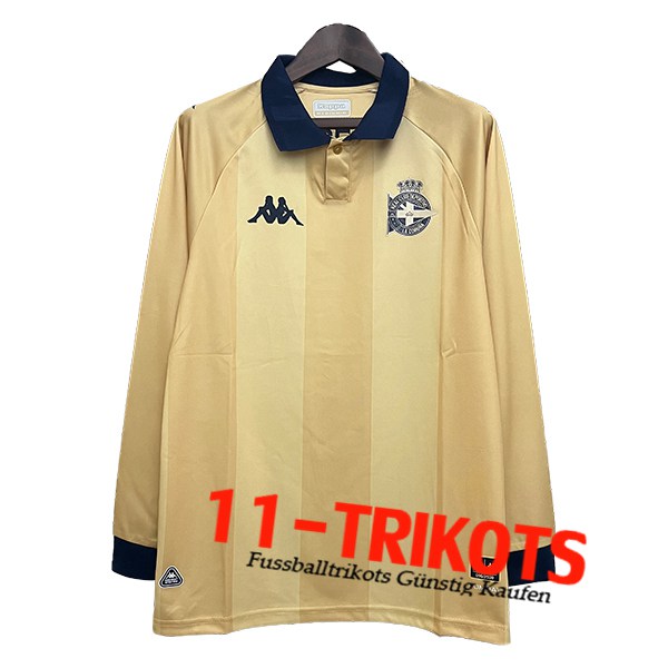 Deportivo Fussball Trikots Langarms Special Edition Gelb 2025/2026