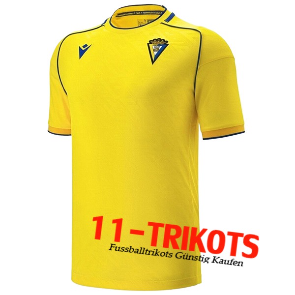 Neues Cadiz CF Heimtrikot 2025/2026