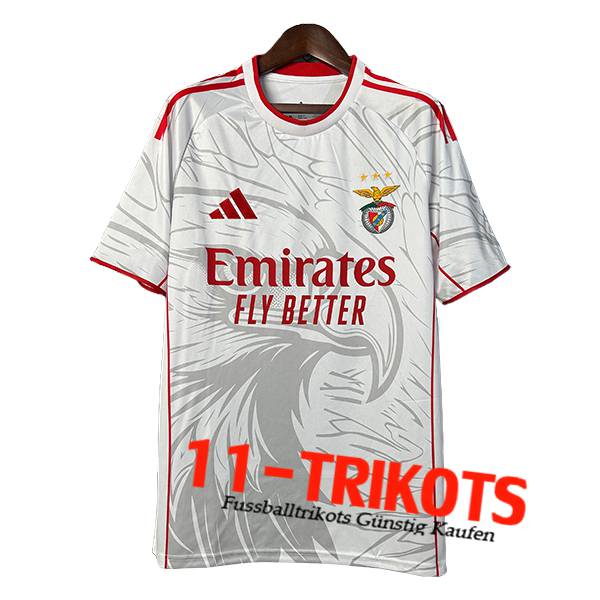 Benfica Fussball Trikots Special Edition Weiß 2025/2026