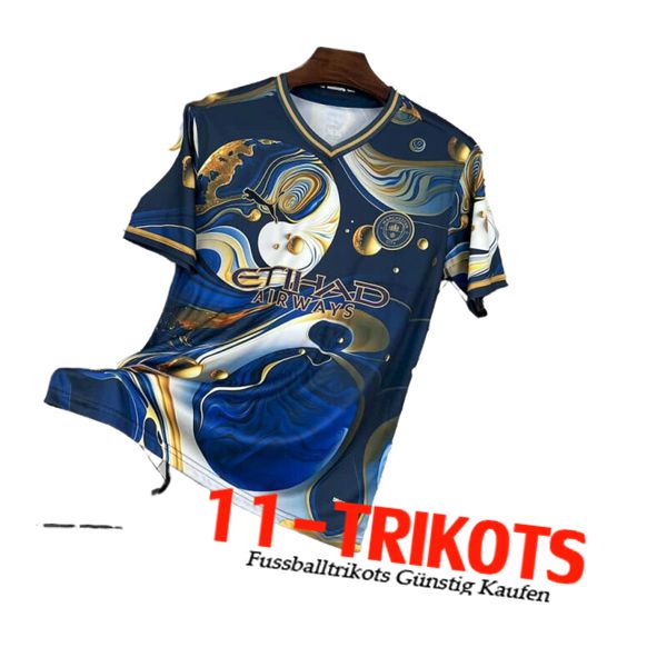 Manchester City Fussball Trikots Special Edition Blau 2025/2026