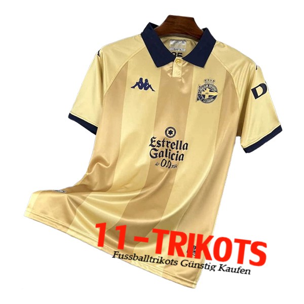 Deportivo Fussball Trikots Special Edition Gelb 2025/2026