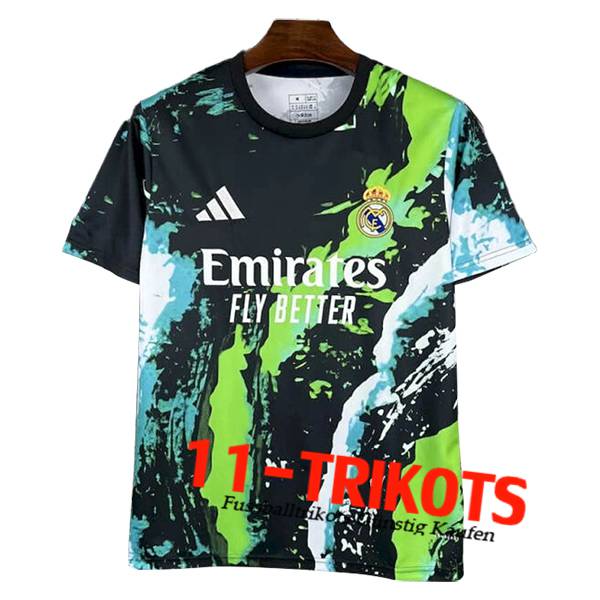Real Madrid Fussball Trikots Special Edition Grün/Schwarz 2025/2026