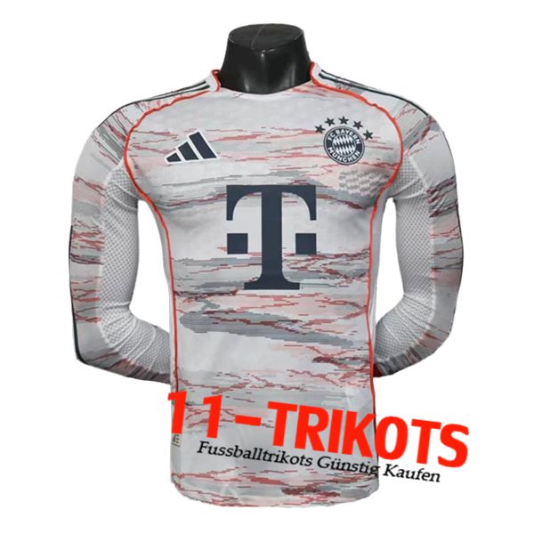 Bayern Munchen Auswärtstrikot Langarms 2025/2026