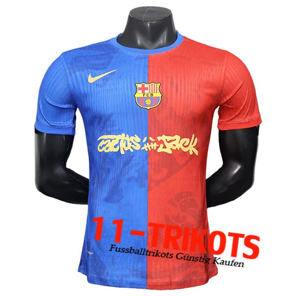 FC Barcelona Fussball Trikots Special Edition Rot/Blau 2025/2026