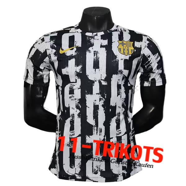 FC Barcelona Fussball Trikots Special Edition Weiß/Schwarz 2025/2026