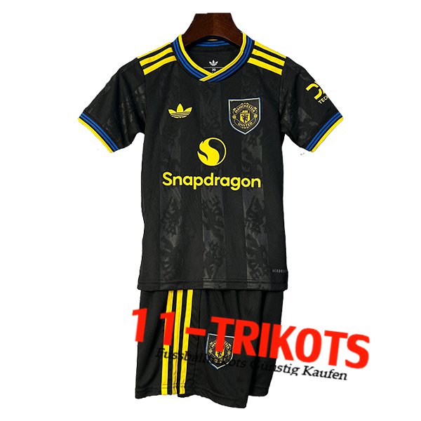 Manchester United Kinder Third Trikot 2025/2026