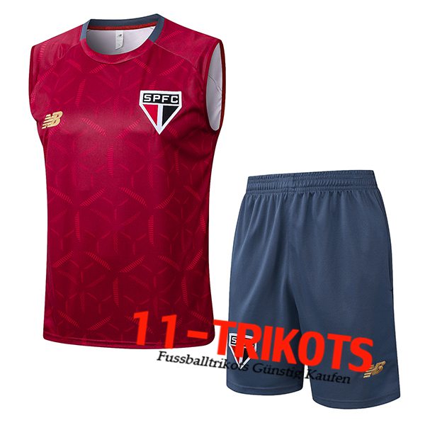Sao Paulo FC Trainings-Tanktop Rot 2025/2026