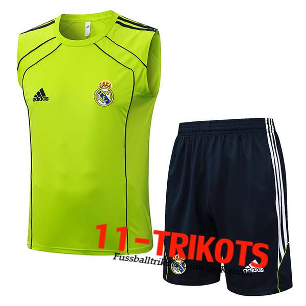 Real Madrid Trainings-Tanktop Grün 2025/2026 -02