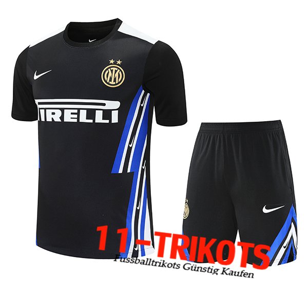Inter Milan Trainingstrikot Schwarz/Blau 2025/2026 -02