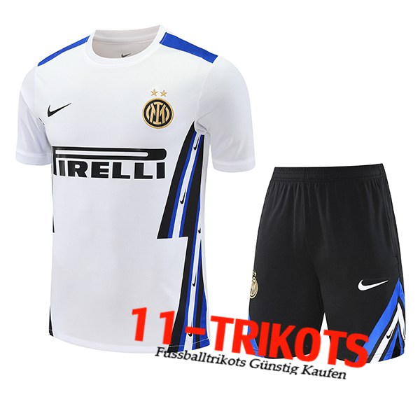 Inter Milan Trainingstrikot Weiß/Schwarz/Blau 2025/2026