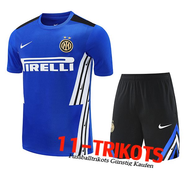 Inter Milan Trainingstrikot Blau/Weiß 2025/2026