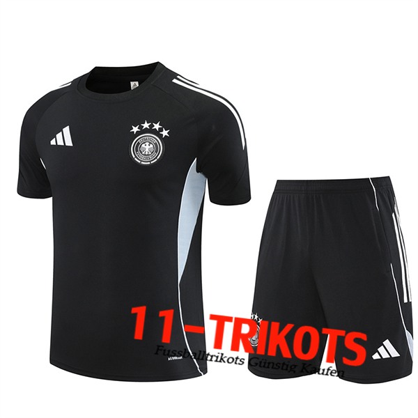 Deutschland Trainingstrikot Schwarz/Grau 2025/2026