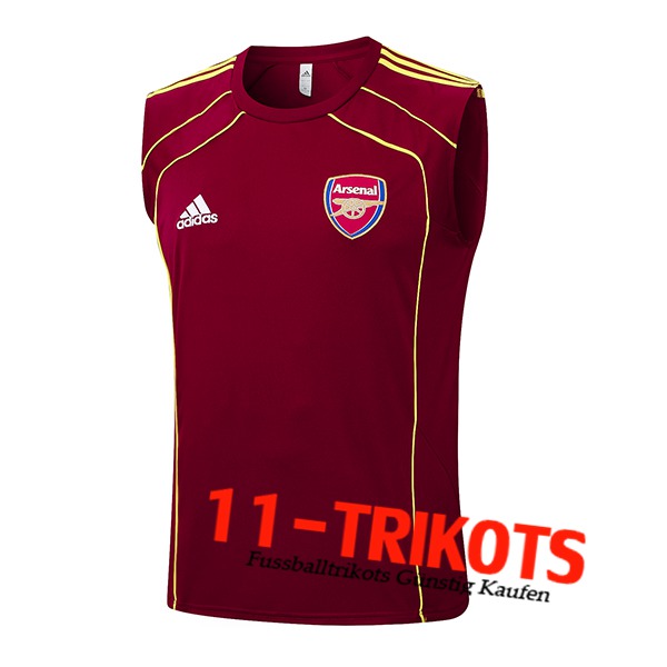 Arsenal Trainings-Tanktop Rot/Gelb 2025/2026