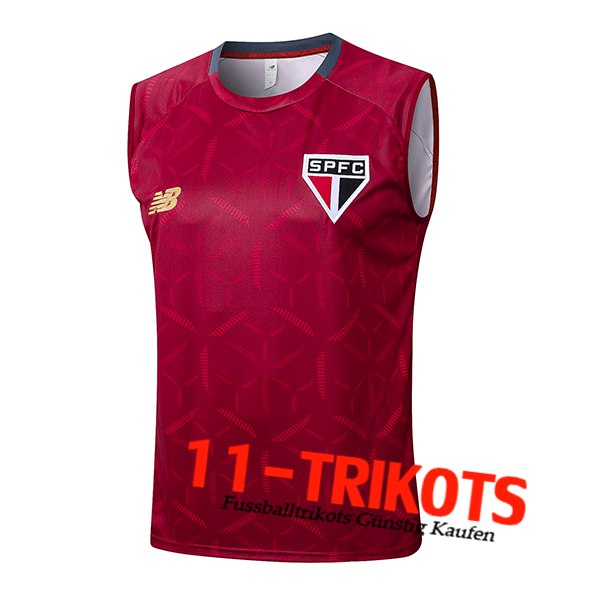 Sao Paulo FC Trainings-Tanktop Rot 2025/2026