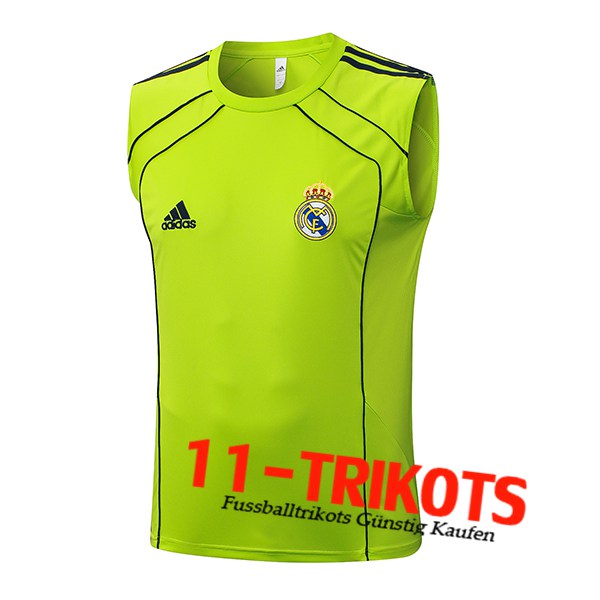 Real Madrid Trainings-Tanktop Grün 2025/2026 -03