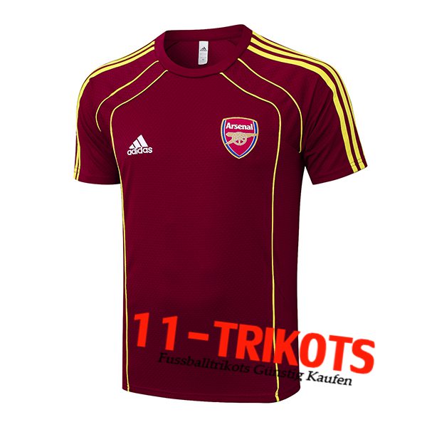 Arsenal Trainingstrikot Rot/Gelb 2025/2026 -03