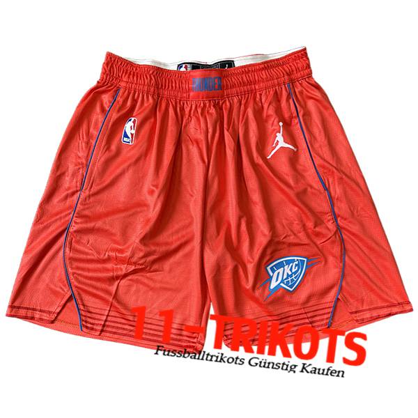 Oklahoma City Thunder Shorts NBA 2025/26 Orange