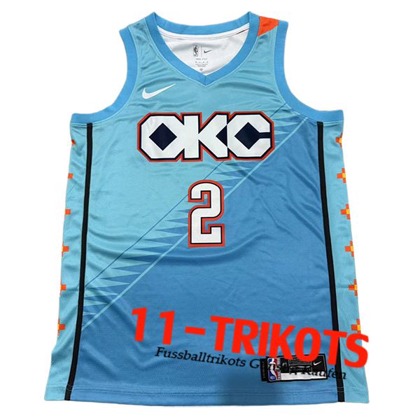 Oklahoma City Thunder Trikot (GILGEOUS-ALEXANDER #2) 2025/26 Blau
