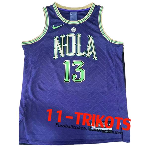 New Orleans Pelicans Trikot (POOLE #13) 2025/26 lila