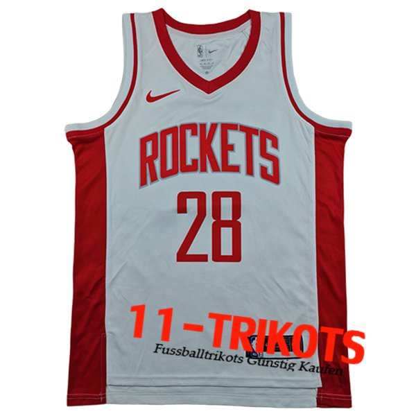 Houston Rockets Trikot (SENGUN #28) 2025/26 Weiß/Rot