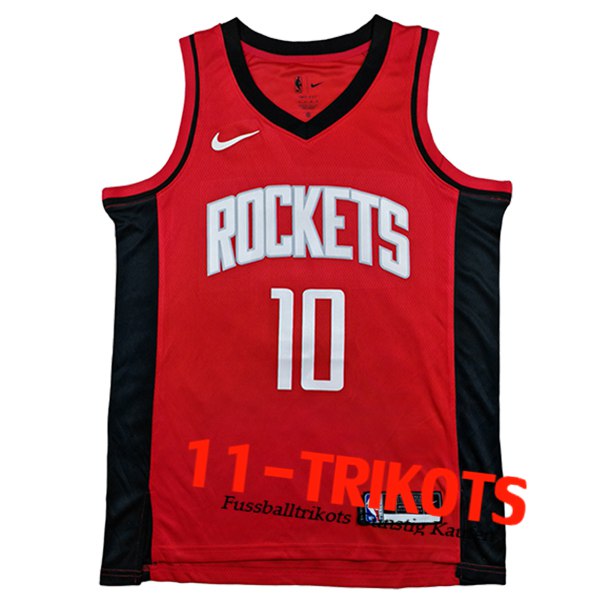 Houston Rockets Trikot (SMITH JR. #10) 2025/26 Schwarz/Rot