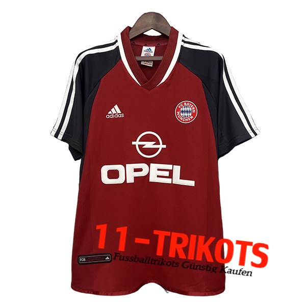 Bayern Munchen Retro Heimtrikot 2001/2002